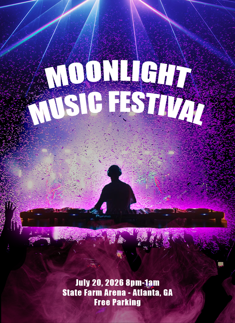 Moonlight Music Festival poster